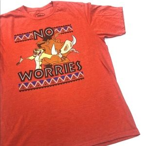 The Lion King No Worries T Shirt Disney